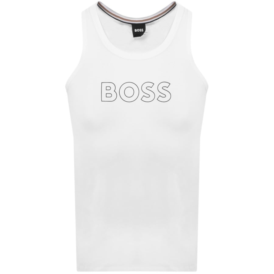 Mens hugo boss vest tops on sale